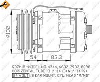 A/C compressor NRF NRF 32135