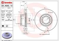 Remschijf BREMBO 09.A562.10