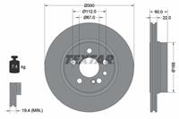 Textar Remschijf 92056800