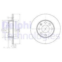 Delphi Remschijf BG2149