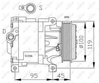 abarth Compressor, airconditioning GENUINE