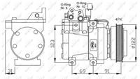 hyundai Compressor, airconditioning GENUINE