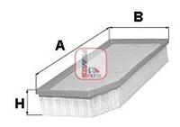 audi Luchtfilter S3355A