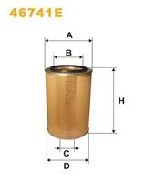 wixfilters Luchtfilter WIX FILTERS 46741E