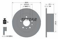 Textar Remschijf 92066300
