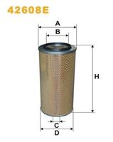 wixfilters Luchtfilter WIX FILTERS 42608E