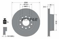 Textar Remschijf 92068400