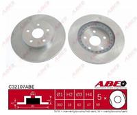 Remschijf ABE C32107ABE, 1 deel