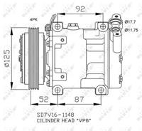 renault Compressor, airconditioning EASY FIT