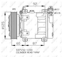 renault Compressor, airconditioning EASY FIT
