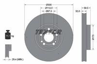 Textar Remschijf 92307105