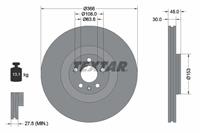 Textar Remschijf 92308905
