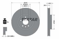 Textar Remschijf 92300605