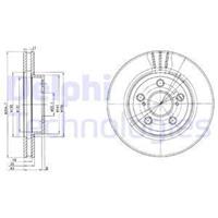Delphi Remschijf BG2880