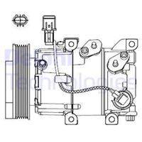 Airconditioning compressor DELPHI CS20518