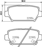 Hella Pagid GmbH Remblokkenset, schijfrem 8DB355039401