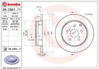 Brembo Remschijf 08C93111