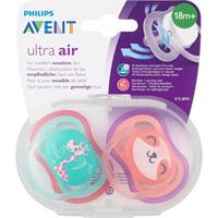 Philips Avent Ultra Air Fopspenen - 18+ mnd- 2 stuks