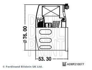 Blue Print Oliefilter ADBP210077