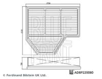 Blue Print luchtfilter ADBP220080