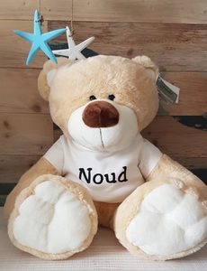 Geboortexpress.nl Knuffel beer Teddy met of zonder naam