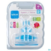 Mam flesspeen size 2 4 maanden 2-pack