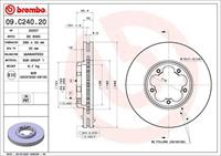 Brembo Remschijf 09C24020