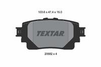Textar Remblokkenset, schijfrem 2058201