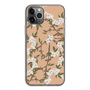 CaseCompany Blossoming spring: iPhone 11 Pro Transparant Hoesje