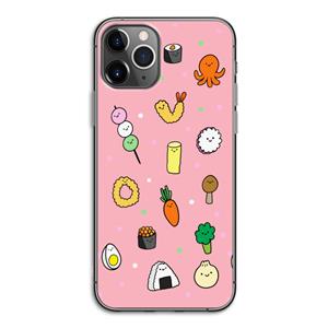CaseCompany Happy bento friends: iPhone 11 Pro Transparant Hoesje