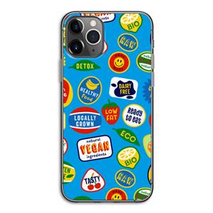 CaseCompany Fruitsticker: iPhone 11 Pro Transparant Hoesje