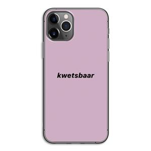 CaseCompany kwetsbaar: iPhone 11 Pro Transparant Hoesje
