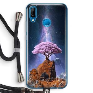 CaseCompany Ambition: Huawei P20 Lite Transparant Hoesje met koord
