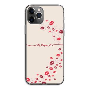 CaseCompany Kusjes: iPhone 11 Pro Transparant Hoesje