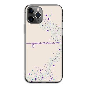 CaseCompany Sterren: iPhone 11 Pro Transparant Hoesje