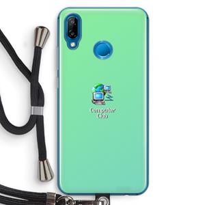 CaseCompany Win98: Huawei P20 Lite Transparant Hoesje met koord