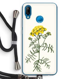 CaseCompany Tansy: Huawei P20 Lite Transparant Hoesje met koord