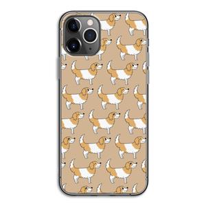 CaseCompany Doggy: iPhone 11 Pro Transparant Hoesje