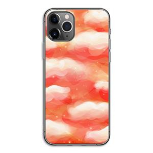 CaseCompany Lichte Wolken: iPhone 11 Pro Transparant Hoesje