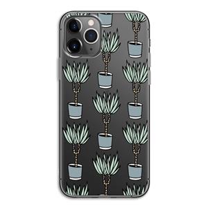 CaseCompany Boompje: iPhone 11 Pro Transparant Hoesje