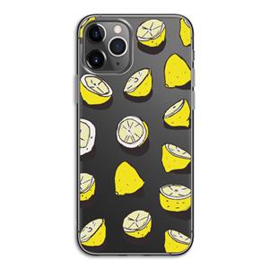 CaseCompany When Life Gives You Lemons...: iPhone 11 Pro Transparant Hoesje
