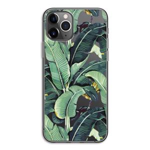 CaseCompany Bananenbladeren: iPhone 11 Pro Transparant Hoesje