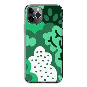 CaseCompany Bushes: iPhone 11 Pro Transparant Hoesje