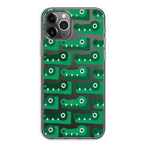 CaseCompany Crocs: iPhone 11 Pro Transparant Hoesje