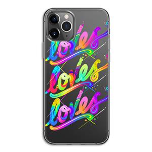 CaseCompany Loves: iPhone 11 Pro Transparant Hoesje