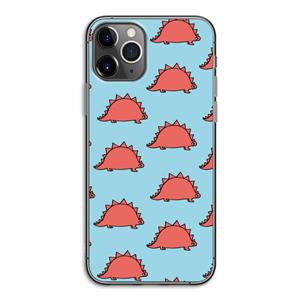 CaseCompany Dinosawrr: iPhone 11 Pro Transparant Hoesje