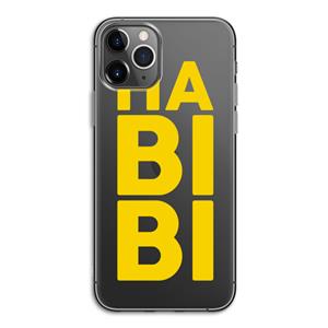 CaseCompany Habibi Majorelle : iPhone 11 Pro Transparant Hoesje