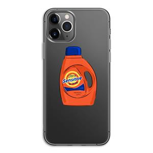 CaseCompany Ultra Sensitive: iPhone 11 Pro Transparant Hoesje