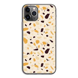 CaseCompany Terrazzo N°13: iPhone 11 Pro Transparant Hoesje