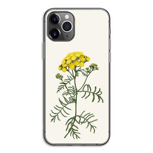 CaseCompany Tansy: iPhone 11 Pro Transparant Hoesje